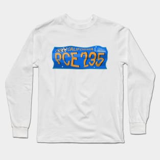 Billy's Car License Plate Stranger Things Long Sleeve T-Shirt